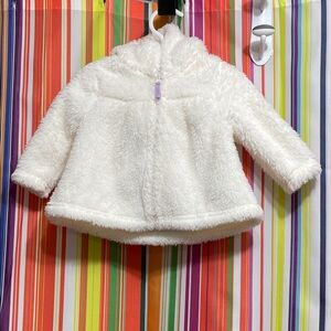 Carter's Soft White Puffer Jacket for Kids